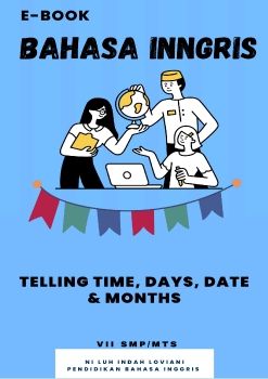 E-book Telling Time, Days, Dates and Months_VII SMP/MTS