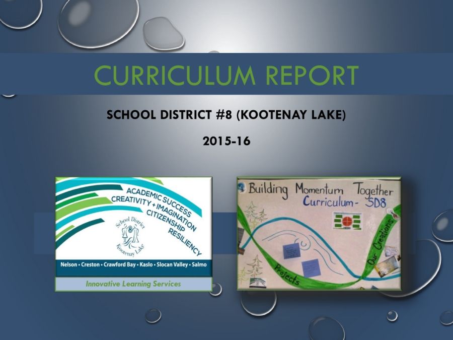 June 2016 Curriculum Report