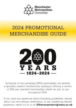 MMU Promotional Products - 2024