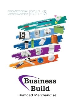 2017-18 Business Build Branded Merchandise Catalogue