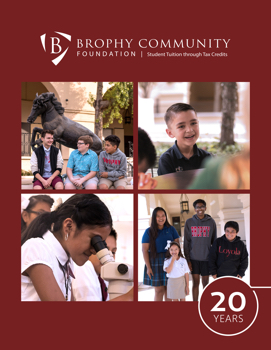 Brophy Community Foundation 2018-19 Brochure