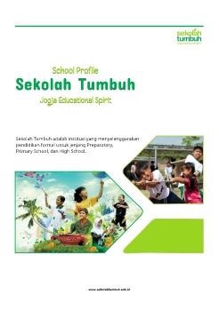 Ebook Profil Sekolah Tumbuh