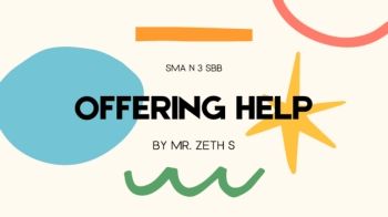 OFFERING HELP