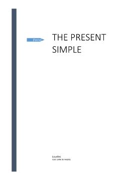 THE PRESENT SIMPLE