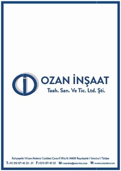 Ozan İnşaat Tanıtım Kitapçığı