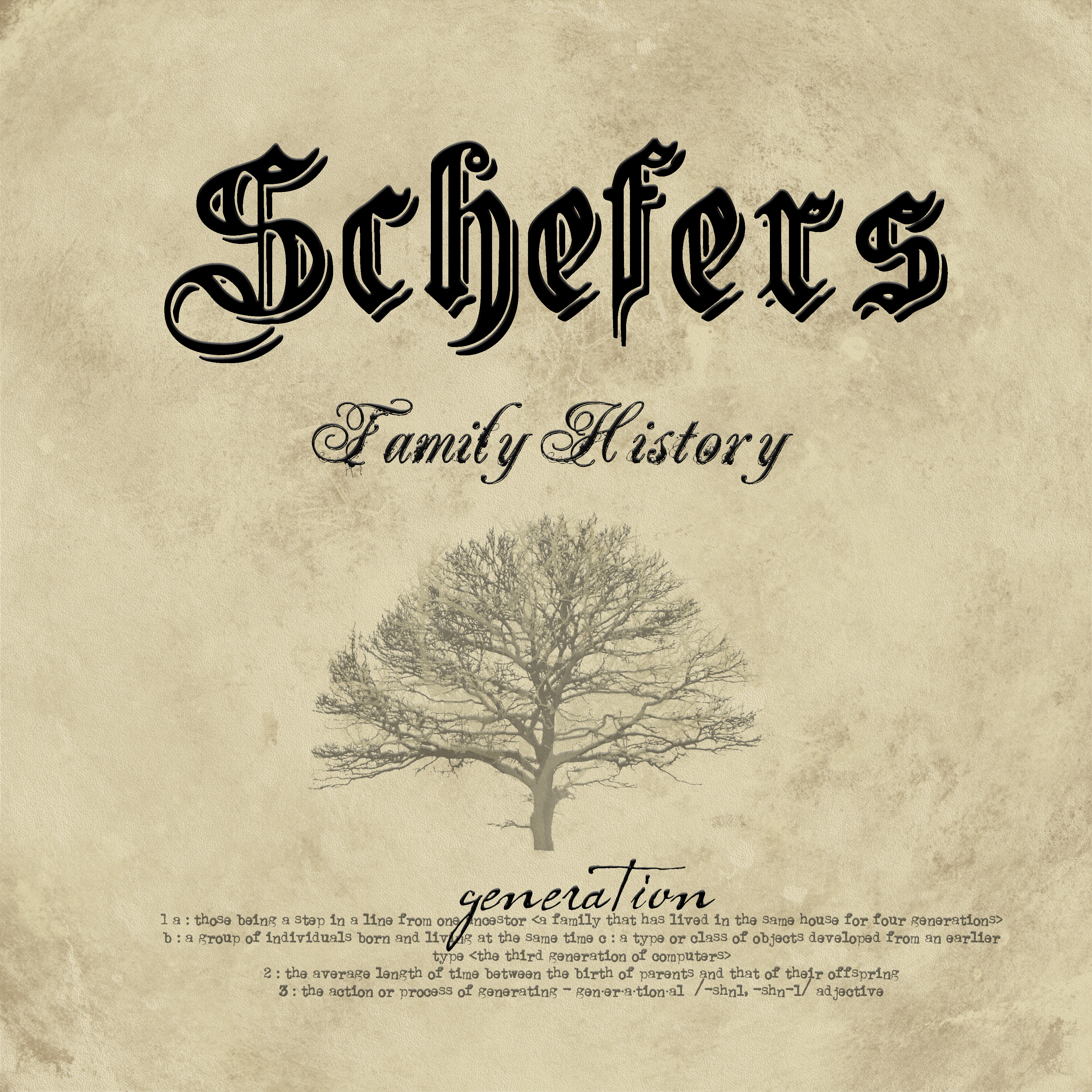 Schefers Heritage Album