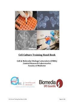 Cell Culture Training Hand Book - A4 Edited 20.1.2020