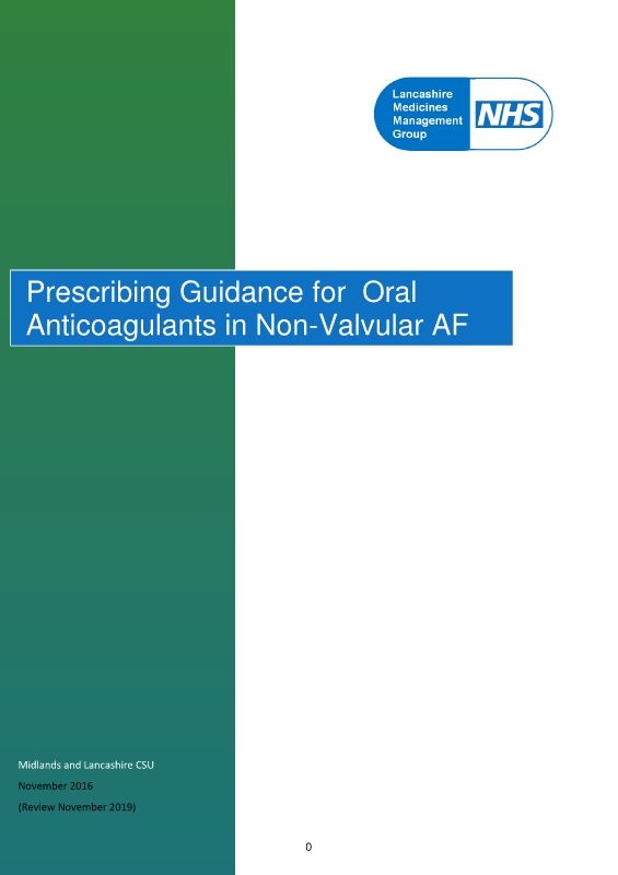 Oral Anticoagulants in AF