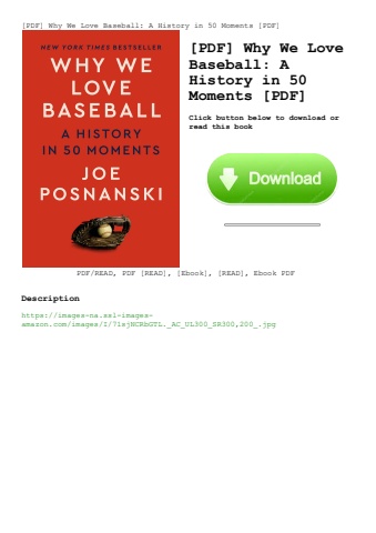 [pdf] why we love baseball a history in 50 moments [pdf]
