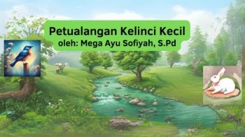 Di hutan yang penuh dengan pepohonan hijau dan sungai yang jernih, tinggalah kelinci kecil yang bernama Kiki. Kiki sangat suka menjelajahi hutan setiap hari. Suatu pagi, Kiki bertemu dengan teman barunya, si burung biru yang lucu bernama... - Presentation