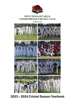 WPHCC 2023-2024 Cricket Season Yearbook