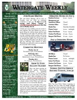 Weekly EVENTS FLYER 06  26 to 07 03