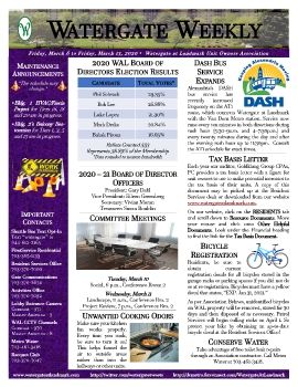 Weekly EVENTS FLYER 03 06 to 03 13