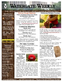 Weekly EVENTS FLYER 06 05 to 06 12