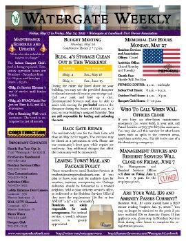 Weekly EVENTS FLYER 05 17 to 05 24