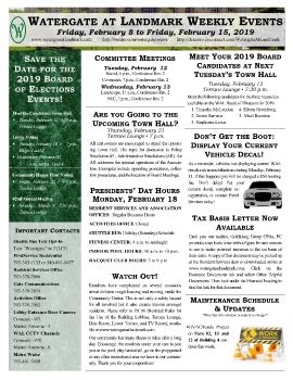 Weekly EVENTS FLYER 02 08 to 02 15