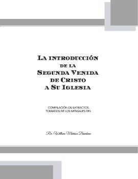 La introduccion de la Segunda Venida de Cristo a Su Iglesia.indb