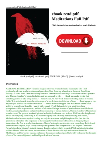 ebook read pdf meditations full pdf