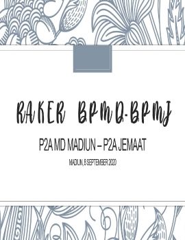 INFO RAKER P2A 