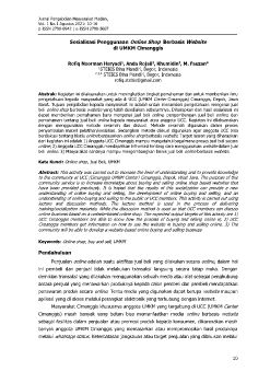 Jurnal Penelitian Rofiq 