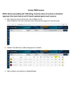 Create TNM invoice_Slide