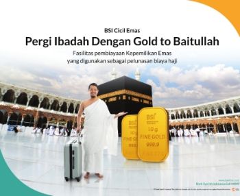 BSI Cicil Emas Gold to Baitullah