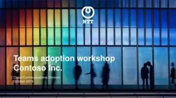 Microsoft Teams Adoption Workshop