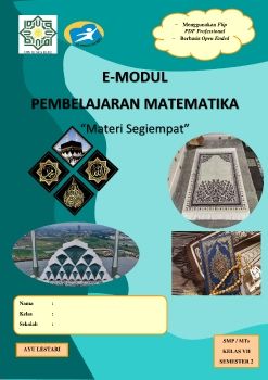 E-Modul Pembelajaran Matematika - Segiempat