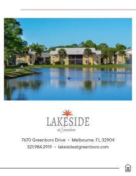 Lakeside at Greenboro Brochure