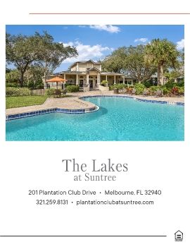 Lakes at Suntree Brochure