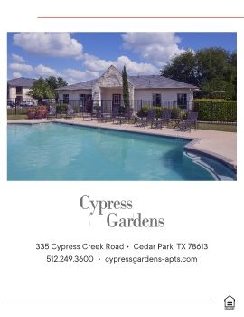 Cypress Gardens Brochure