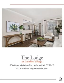 Lodge at Lakeline Brochure