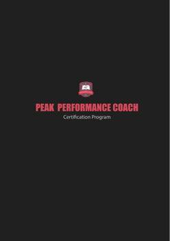 peak performance coach