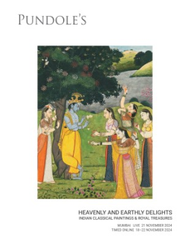 Pundole's - Heavenly and Earthly Delights: Indian Classical Paintings & Royal Treasures - M0052-T0053