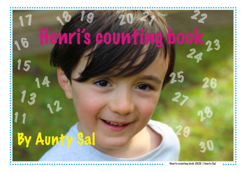 Henri's counting book