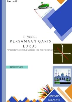 E-MODUL PERSAMAAN GARIS LURUS OLEH HERTANTI