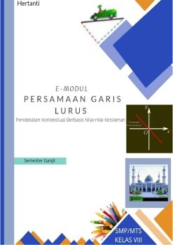 e-modul persamaan garis lurus oleh HERTANTI