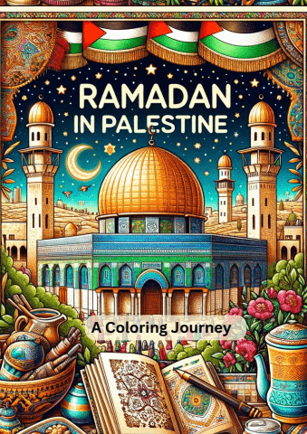Ramadan in Palestine coloring book