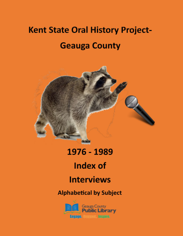 Oral History Project Index