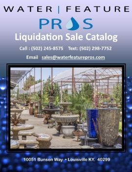 Water Feature Inventory Sale