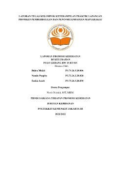 Laporan pkl ppm