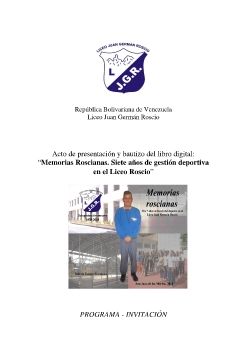 Programa presentación