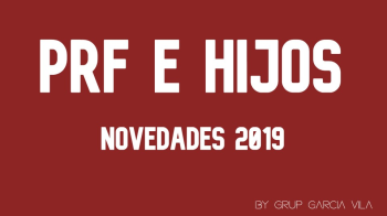 Novedades PRF 2019