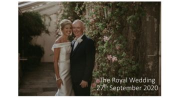 The Royal Wedding 27th September 2020