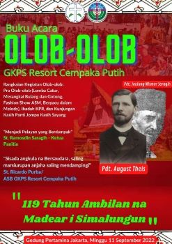 Buku Acara Olob Olob KE 119 GKPS Resort CP
