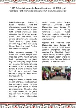 fix 119 Tahun Injil masuk ke Tanah Simalungun