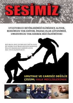 Irkçılığa ve Yozlaşmaya Karşı SESİMİZ 1. Sayısı...