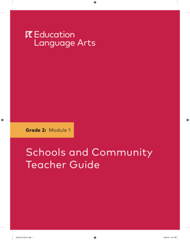EL Grade Teacher Guide - Module 1
