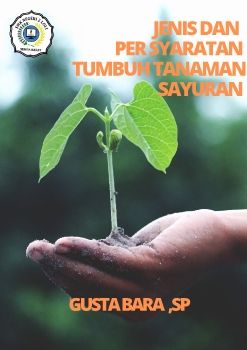 E-BOOK SYARAT TUMBUH TANAMAN