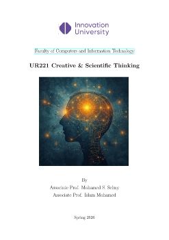 UR221 Creative & Scientific Thinking_Neat